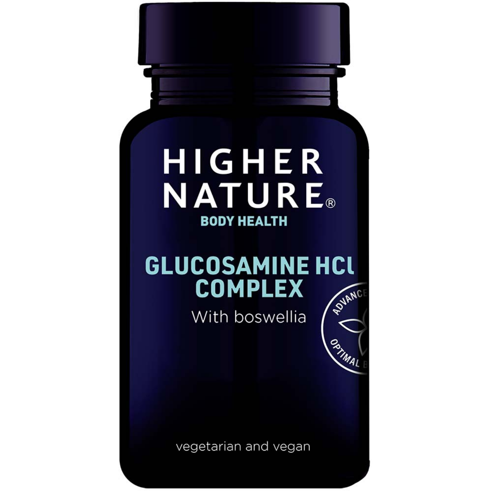 Higher Nature Glucosamine HCL Complex with Boswellia Tabs 90's Vegetarian/Vegan